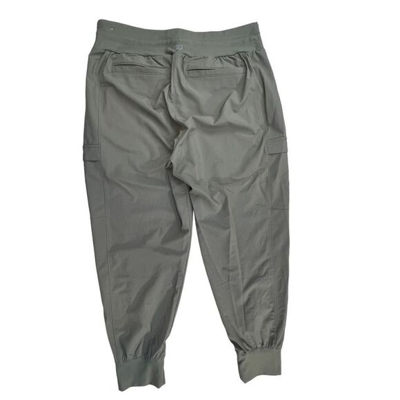 32 Degrees Women's Elastic Waistband Cargo Pockets Jogger Olive Green Large NWT - Picture 6 of 14